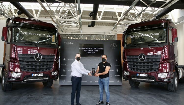 Aytaş Lojistik, 2 adet Mercedes-Benz Arocs 3353 S siparişini teslim aldı (2)