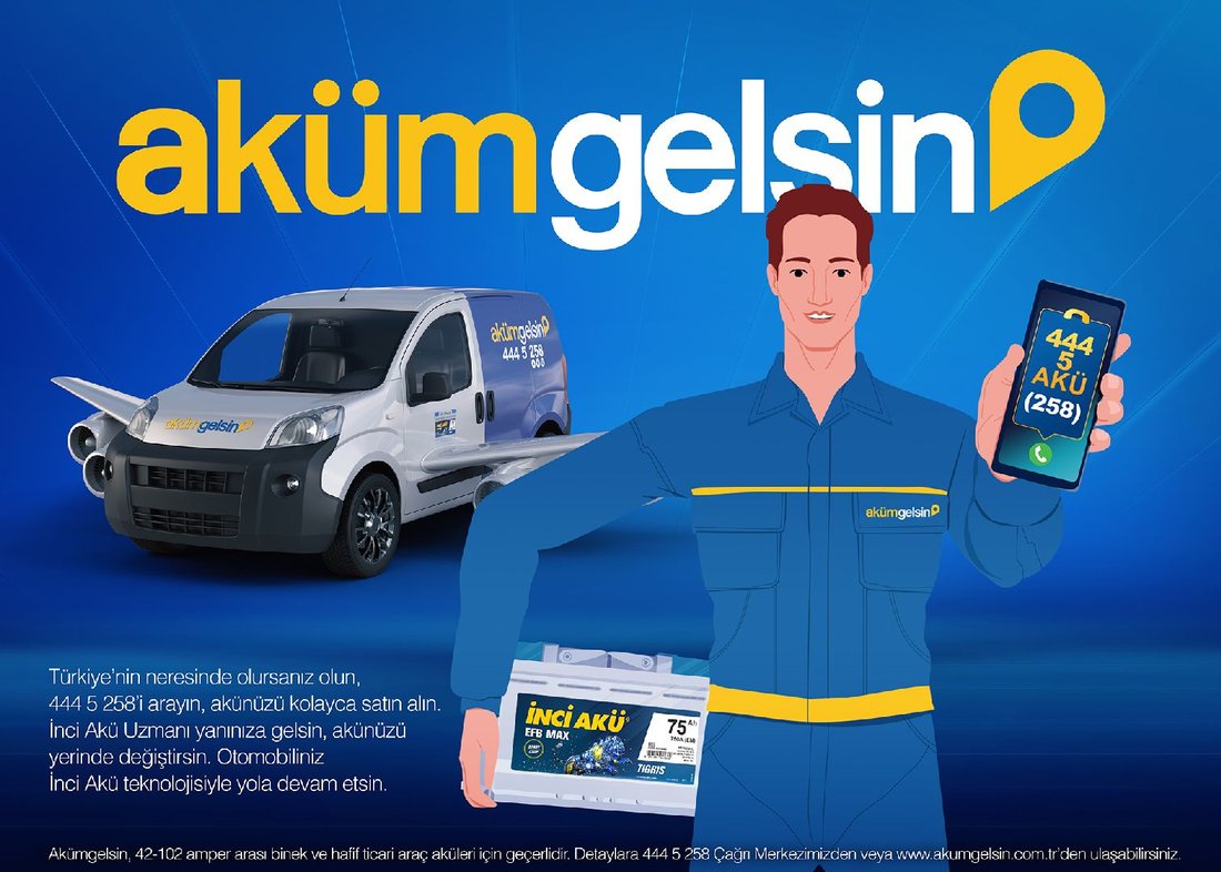 ‘Akümgelsin’ Sürücülere Artık Bir ‘tık’ Daha Yakın!