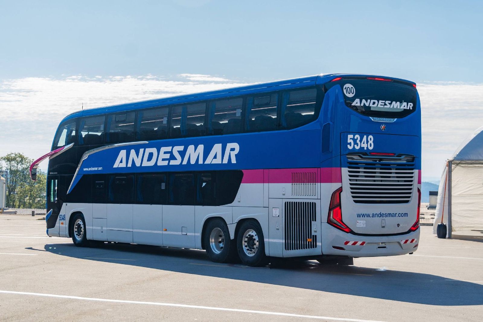 MARCOPOLO EXPORTS FIRST G8 COACHES TO ARGENTINA