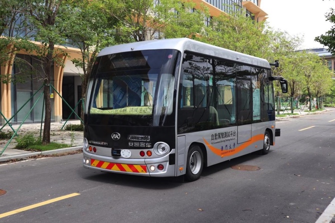 SELF-DRIVE MACAU BUS TRIAL IN HENGQIN PRECEDE INTELLIGENT-DRIVING TEST AREA