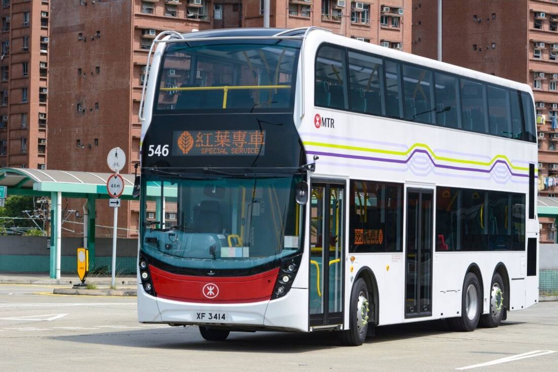 Hong Kong’s MTR Corporation begins bus electrification with Alexander Dennis Enviro500EV order