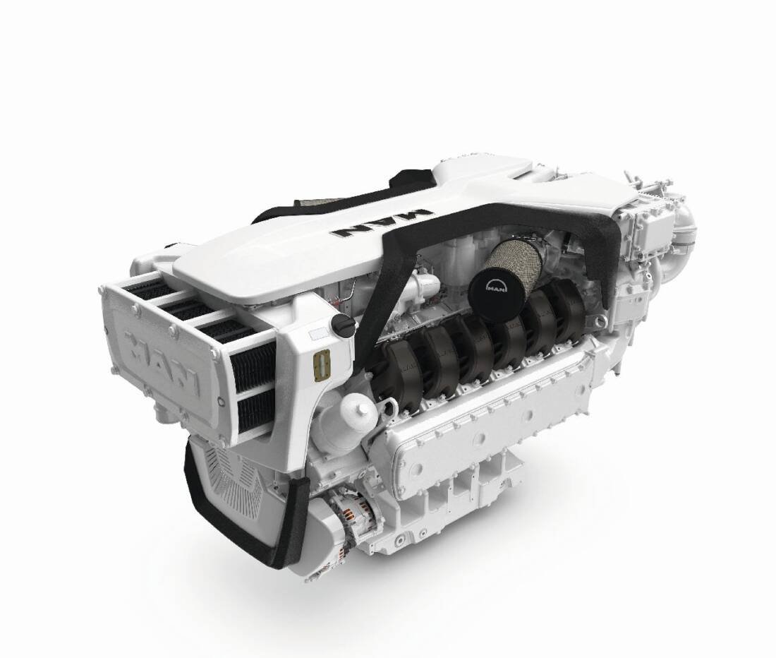 MAN Engines releases new V12X engine series with 30-litre displacement for yachts