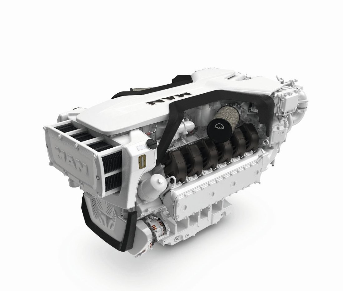 MAN Engines releases new V12X engine series with 30-litre displacement for yachts
