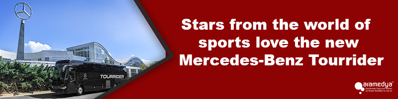 Stars from the world of sports love the new Mercedes-Benz Tourrider