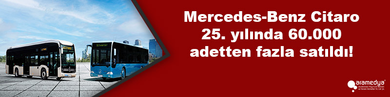 Mercedes-Benz Citaro  25. yılında 60.000 adetten fazla satıldı! 