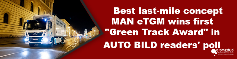 Best last-mile concept: MAN eTGM wins first "Green Track Award" in AUTO BILD readers' poll