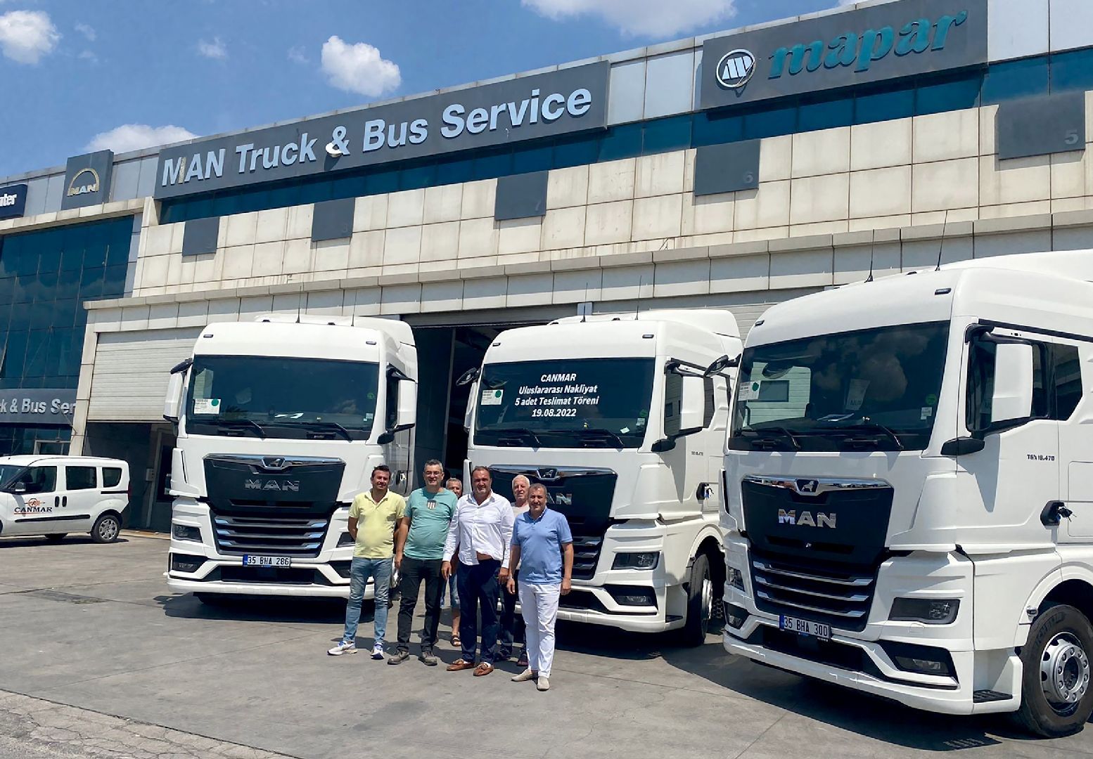 CANMAR Lojistik'in Yeni Yatırımında Tercihi MAN TGX!