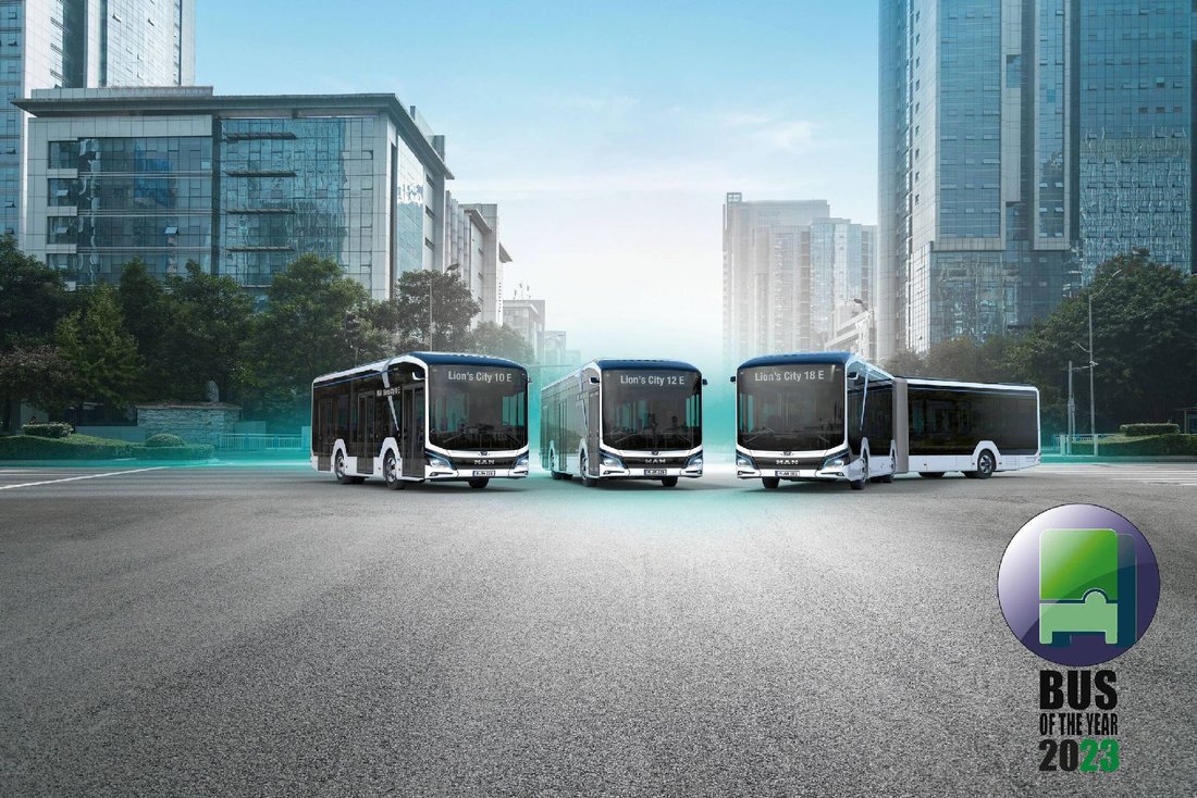 Avrupa'yı Elektrikendiren MAN Lion's City E ‘Yılın Otobüsü’ Ödülün Kazandı!