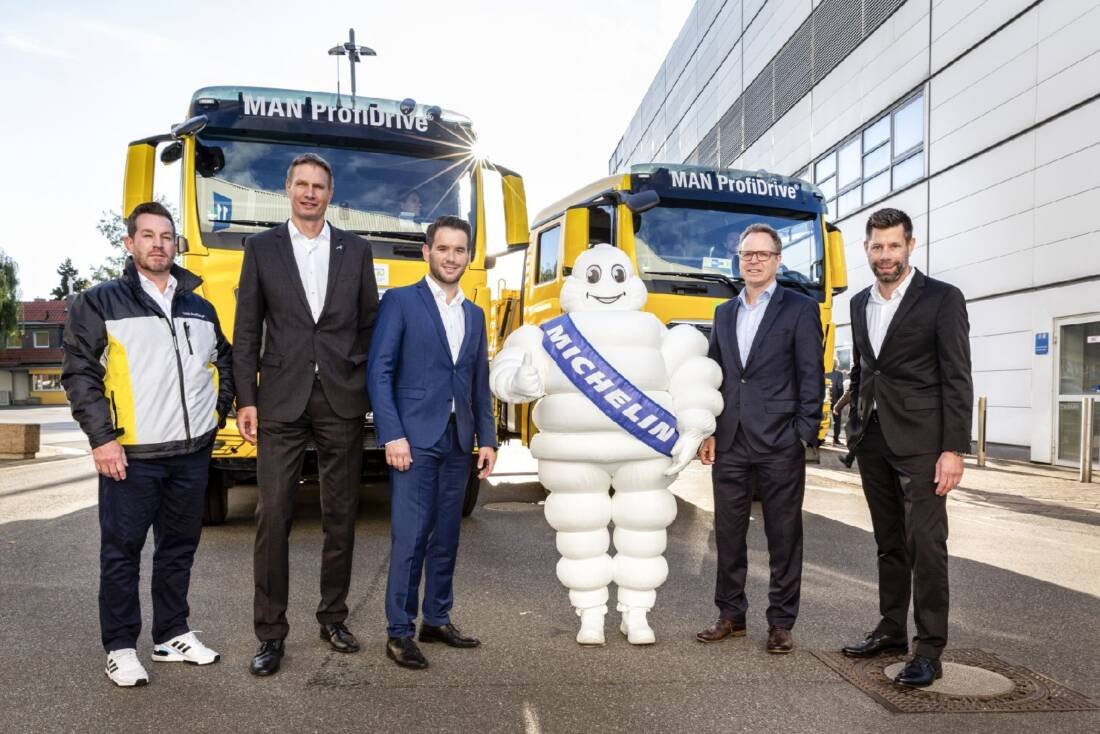 Tyres for MAN ProfiDrive Michelin becomes global tyre partner of MAN Truck & Bus Driver Training