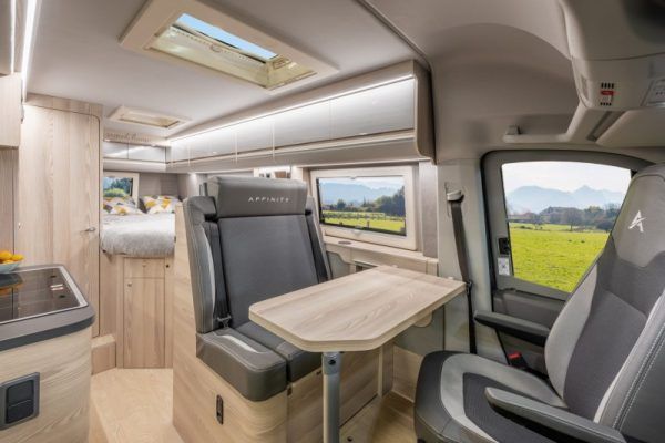 Caravan Salon MAN TGE celebrates premiere as "Affinity M" premium motorhome