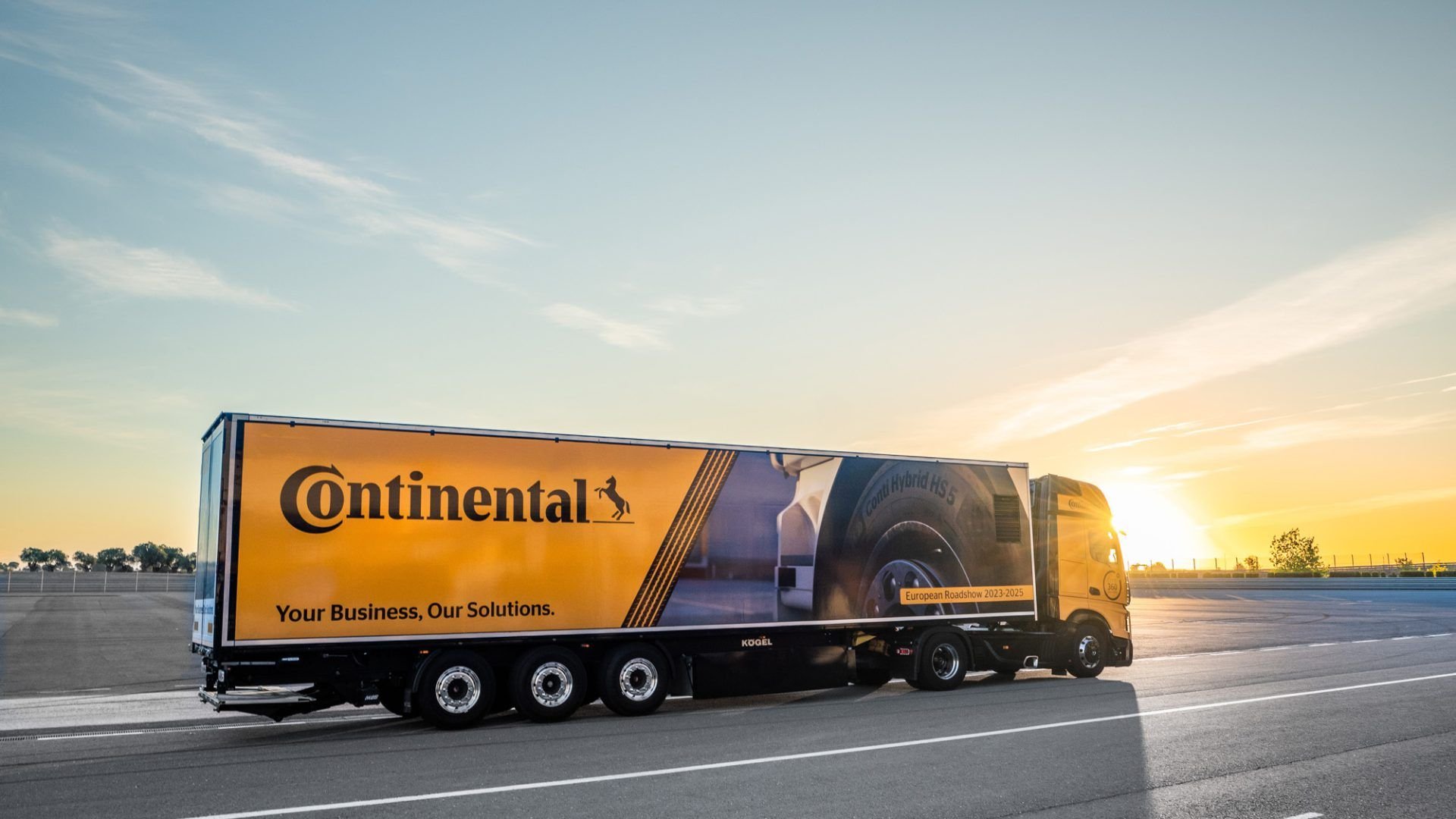 Continental launches new tire ranges for trucks and vans, with an eye on e-mobility