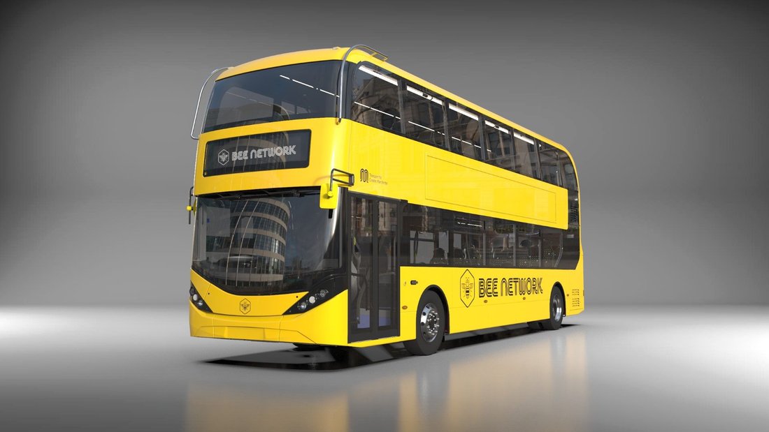 Transport for Greater Manchester orders 50 Alexander Dennis zero-emission buses for franchised Bee Network