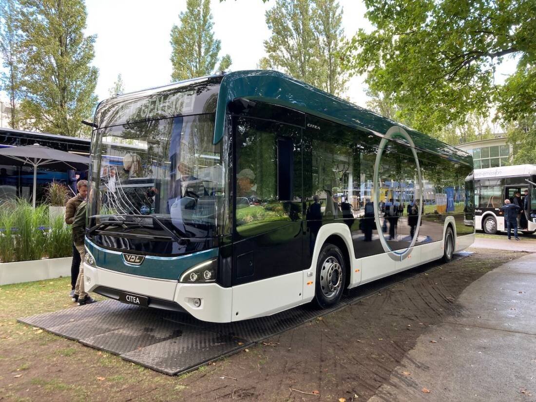 VDL Citea new generation launched. Floor-mounted batteries, up to 110 passengers on board