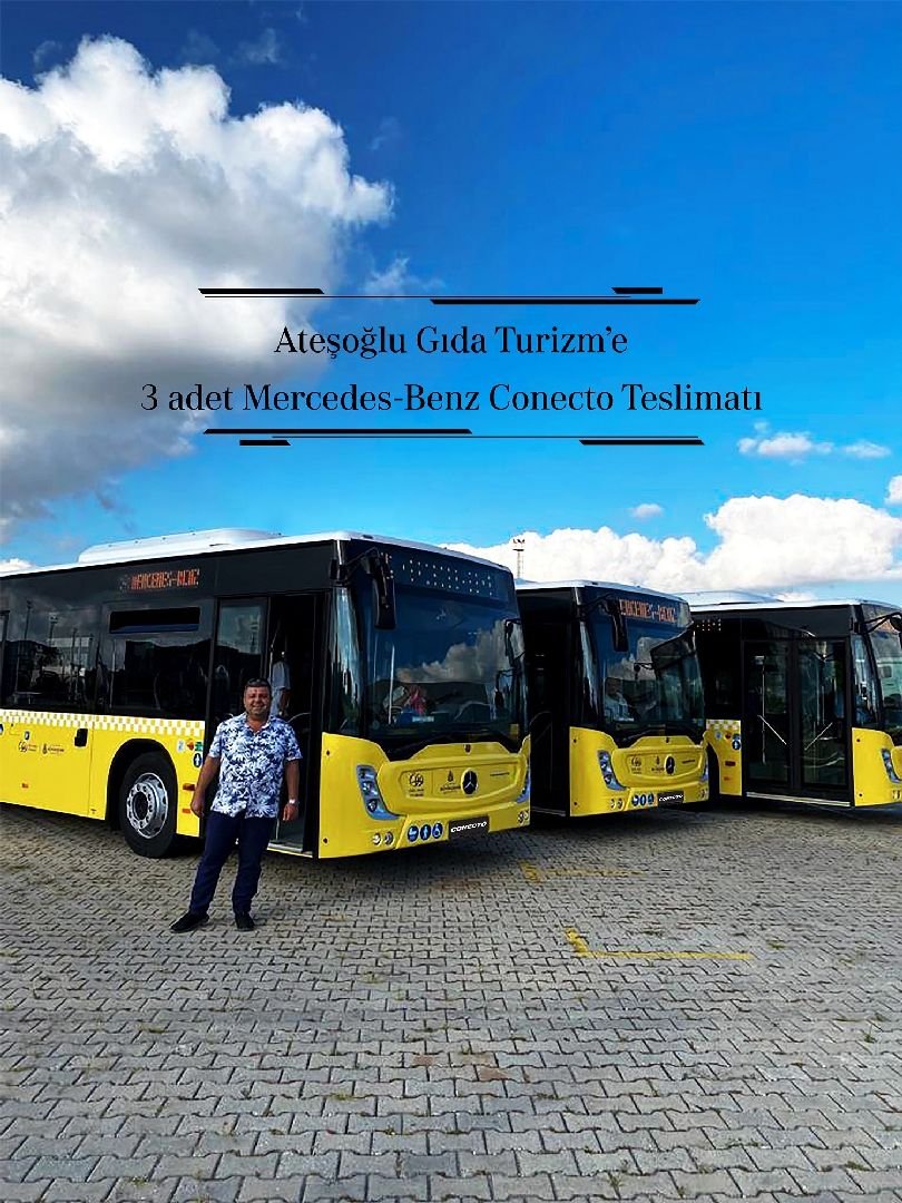 Mercedes-Benz Türk'ten Ateşoğlu Gıda Turizm’e Conecto Solo Teslimi!