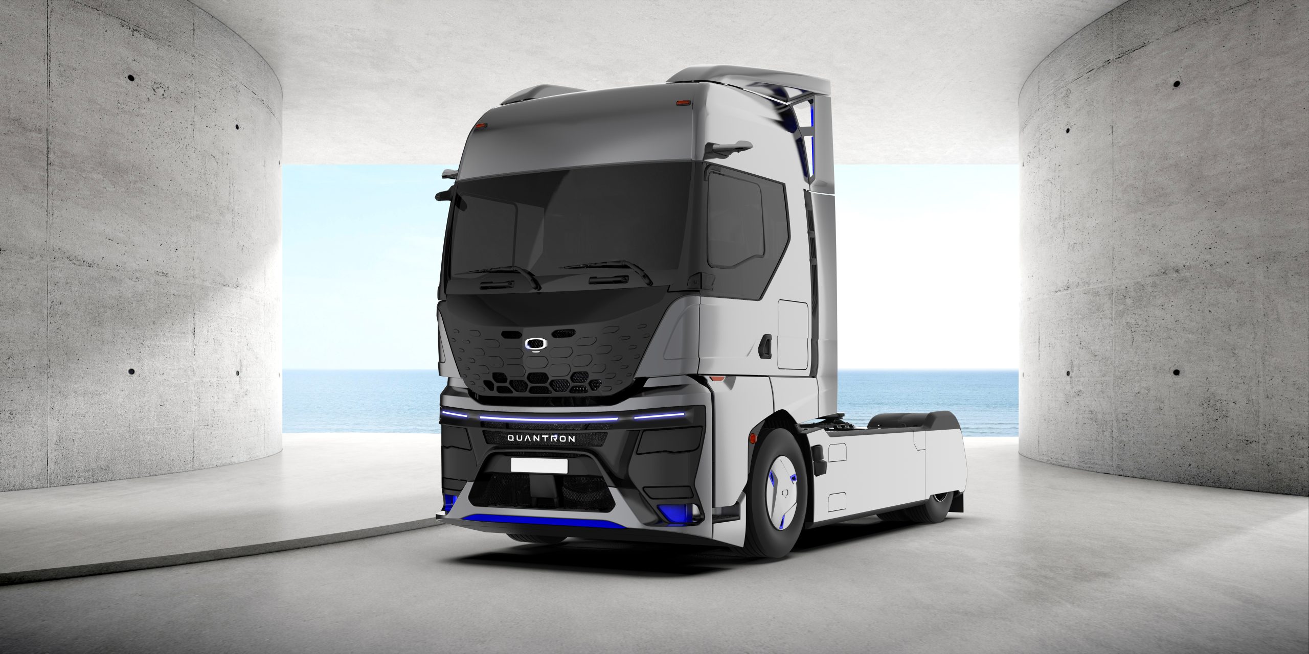 IAA Transportation World Premieres QUANTRON unveils longest-range hydrogen and electric trucks based on newly developed platforms