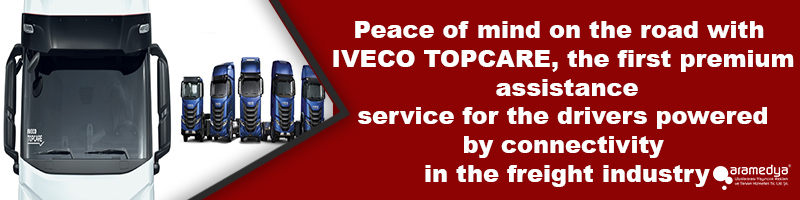 Peace of mind on the road with IVECO TOPCARE, the first premium assistance service for the drivers ​powered by connectivity in the freight industry
