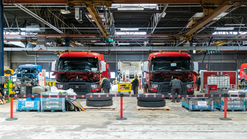 CIRCULAR ECONOMY: RENAULT TRUCKS ANNOUNCES THE CREATION OF ITS DISASSEMBLY PLANT, THE USED PARTS FACTORY