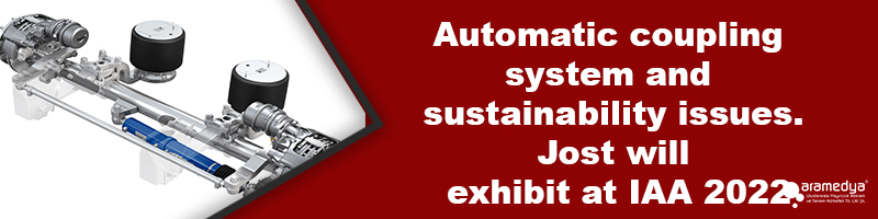 Automatic coupling system and sustainability issues. Jost will exhibit at IAA 2022
