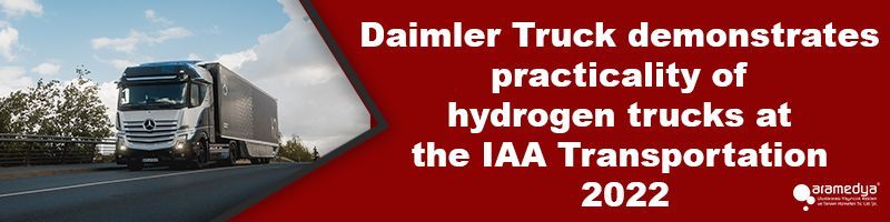 Daimler Truck demonstrates practicality of hydrogen trucks at the IAA Transportation 2022