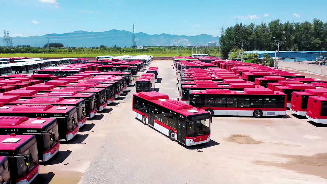 Foton to export over 1,000 e-buses in Santiago de Chile