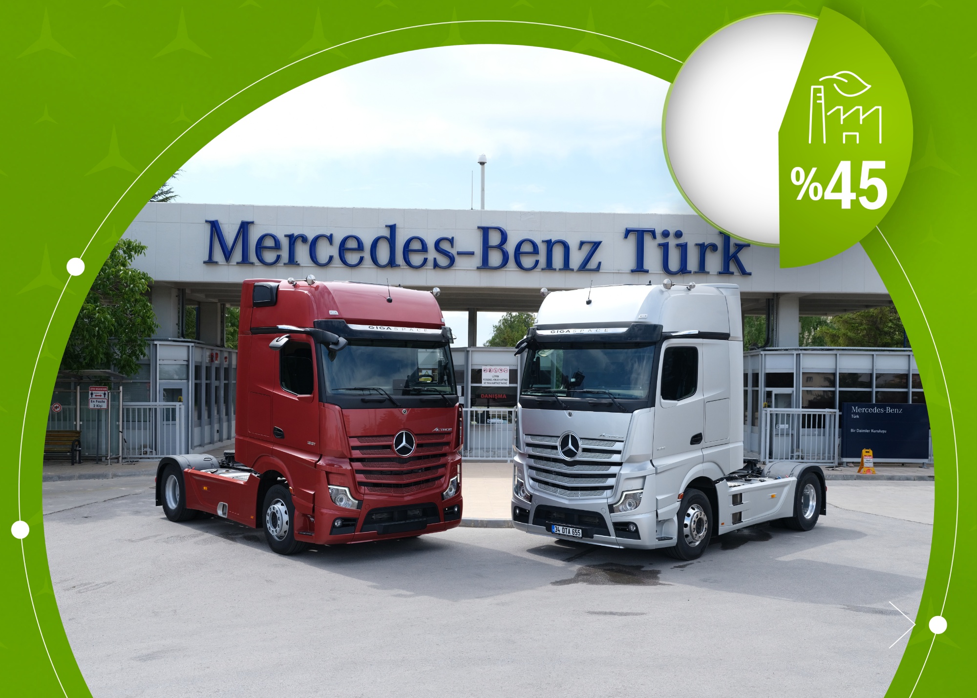 Mercedes-Benz Türk, devreye aldığı uygulamalarla karbon ayak izini azaltmaya devam ediyor_