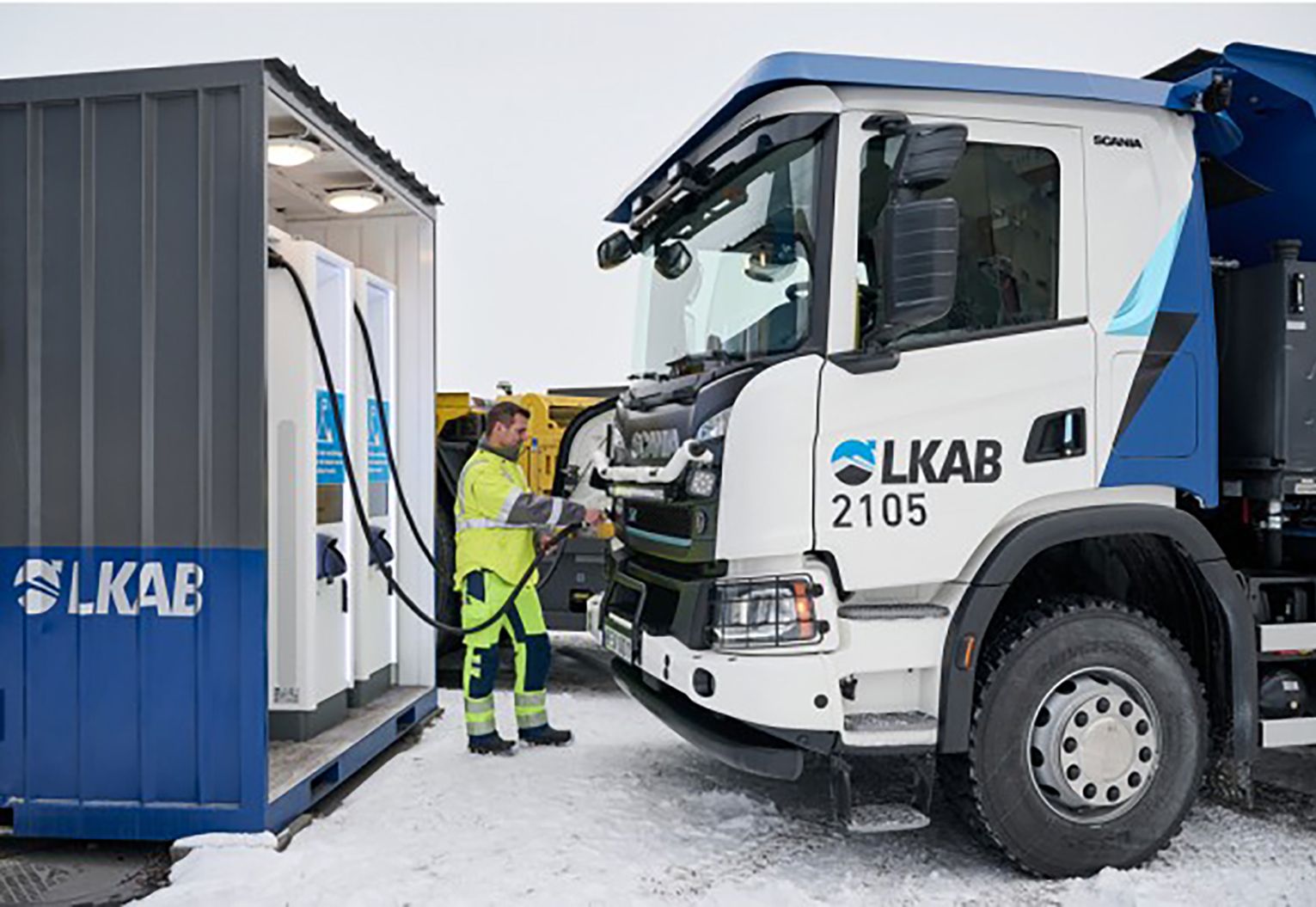 Scania elektrikli kamyon