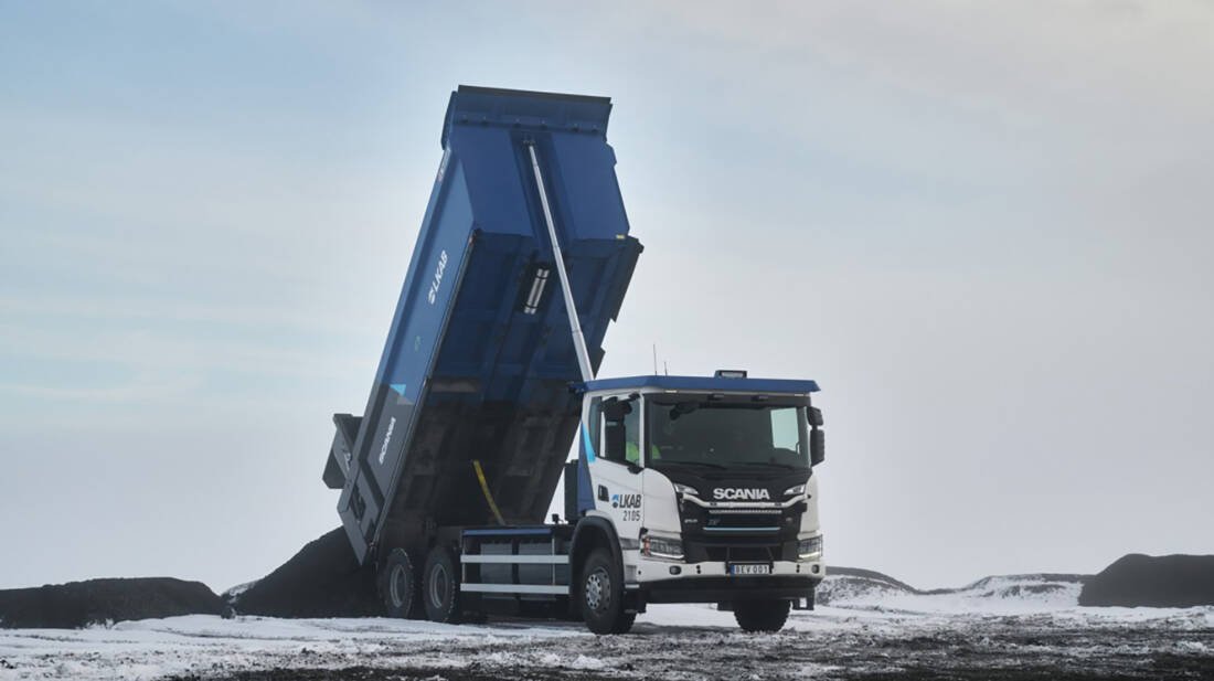 Scania elektrikli kamyon