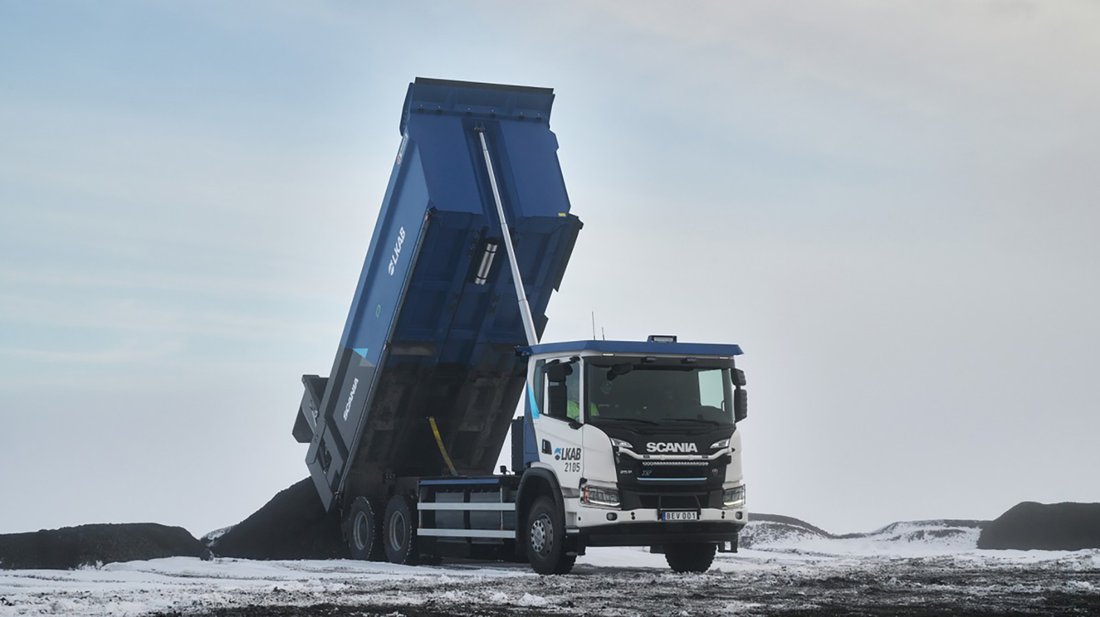 Scania elektrikli kamyon