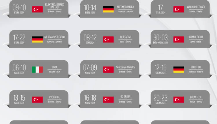 Fuar Takvimi e-bülten