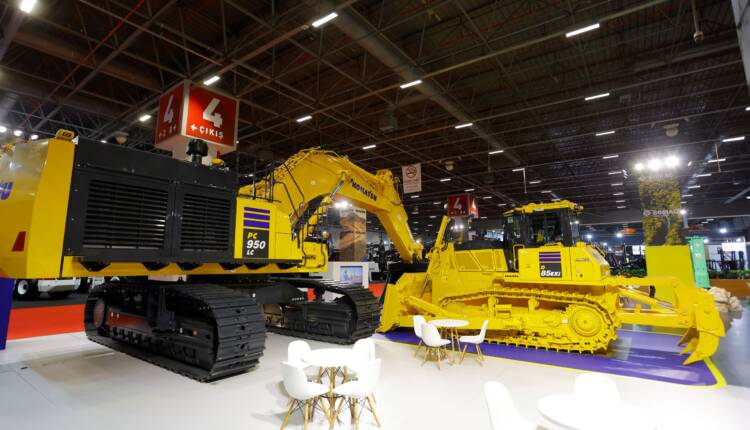 Komatsu PC950 & D85EXi Akıllı Dozer@Komatek 2024