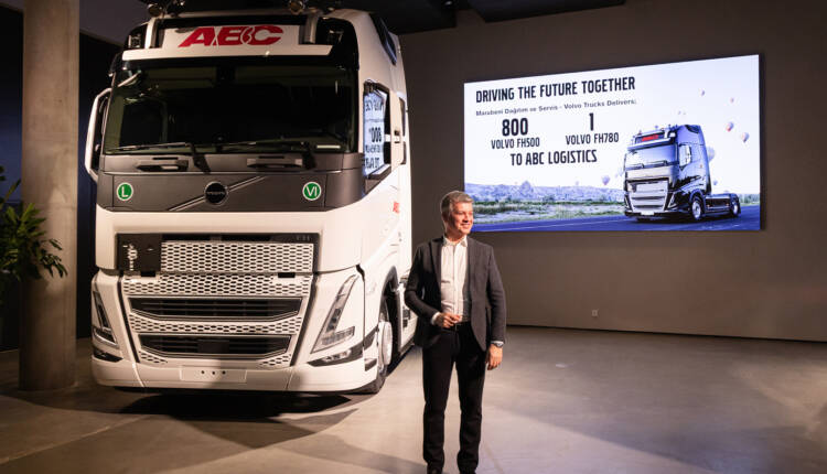 Volvo Trucks & ABC Lojistik Teslimatı_Kıvanç Kızılkaya